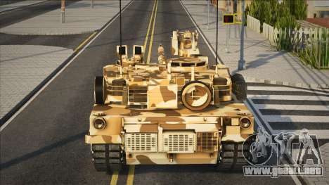 M1A2 Abrams Desert Camo para GTA San Andreas