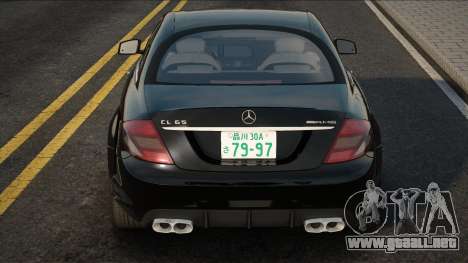 Merceds-Benz CL65 AMG para GTA San Andreas