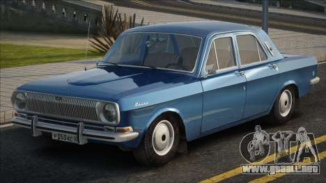 GAZ-24 Volga Versión Azul para GTA San Andreas