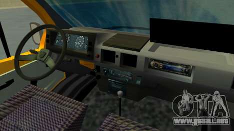 Minibús GAZelle 3221 para GTA Vice City