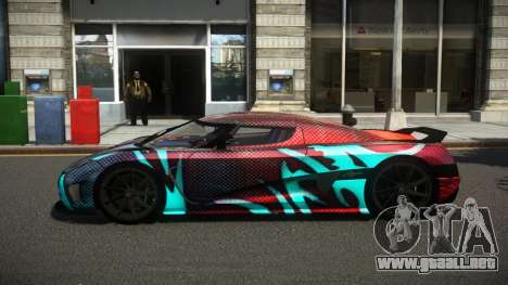 Koenigsegg Agera Exils S12 para GTA 4