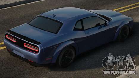 Dodge SRT Demon Bluee para GTA San Andreas