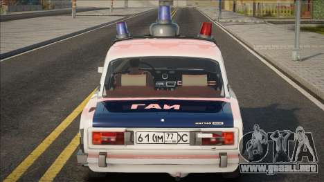 VAZ 2106 Policía de Tránsito para GTA San Andreas