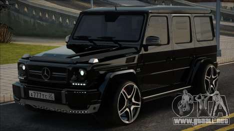 Mercedes-AMG G 65 Blek para GTA San Andreas