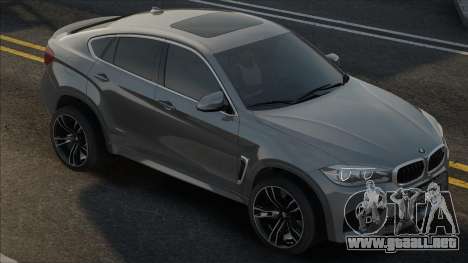 BMW X6M En stock para GTA San Andreas