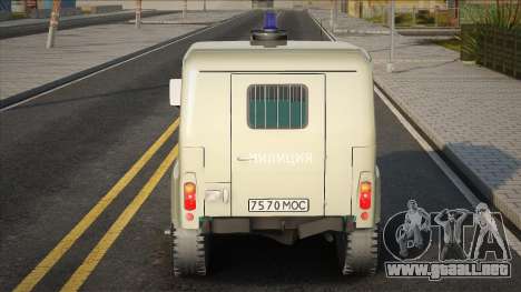 Milicia UAZ-469 para GTA San Andreas