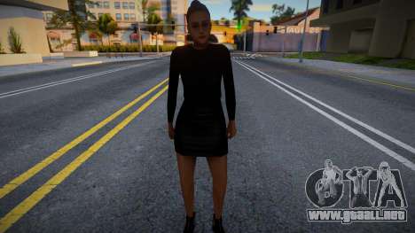 Muchacha joven con atuendo de negocios para GTA San Andreas