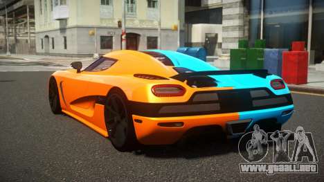 Koenigsegg Agera Exils S4 para GTA 4