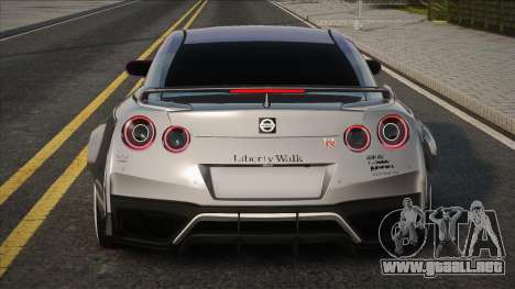 Nissan GT-R R35 tuning para GTA San Andreas