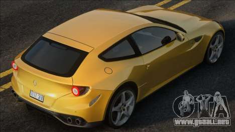 2012 Ferrari FF Yellow para GTA San Andreas