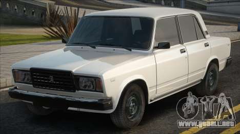 VAZ 2107 Culata Blanca para GTA San Andreas