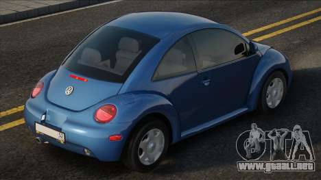 Volkswagen Beetle Blue para GTA San Andreas