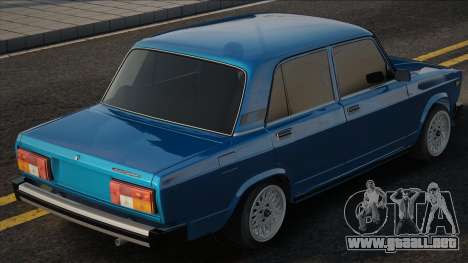 VAZ 2107 Turquesa para GTA San Andreas