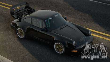 Porsche 911 Blek para GTA San Andreas