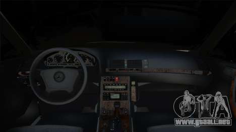 Mercedes-Benz W210 Black Style para GTA San Andreas