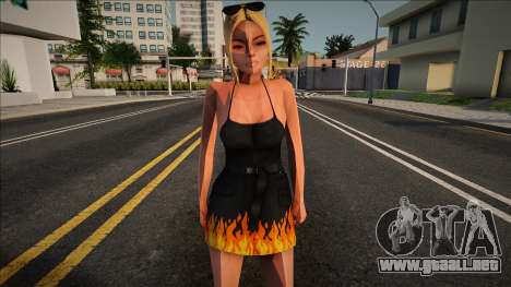 Chica linda con atuendo v1 para GTA San Andreas