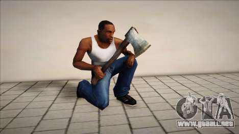 Axe from Resident Evil 4 (Biohazard 4) para GTA San Andreas