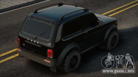 Lada Niva Bronto Blek para GTA San Andreas