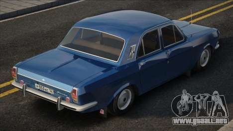 GAZ-24 Volga Versión Azul para GTA San Andreas