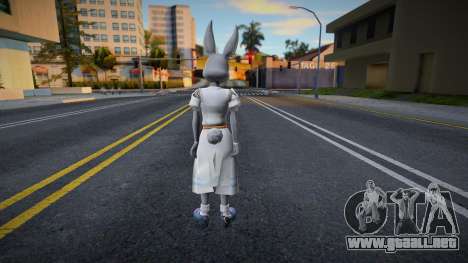 Grey Rabbit Girl para GTA San Andreas