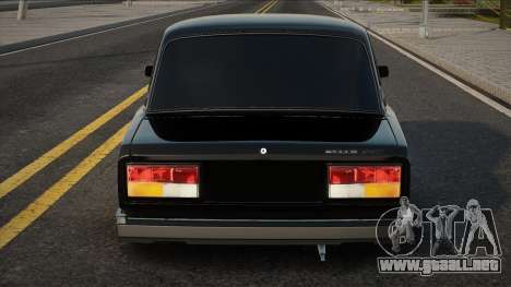 VAZ 2107 Negro Clásico para GTA San Andreas