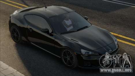 Subaru BRZ 2013 Blek para GTA San Andreas