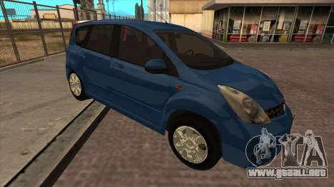 Nissan Note (2009) para GTA San Andreas