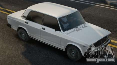 VAZ 2107 Culata Blanca para GTA San Andreas