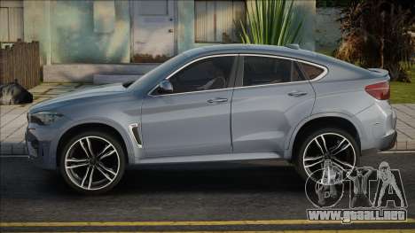 BMW X6M Grey Color para GTA San Andreas