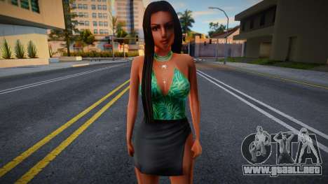 New skin Girl 8 para GTA San Andreas