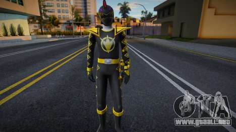 Black Ranger (Power Rangers Dino Thunder) para GTA San Andreas