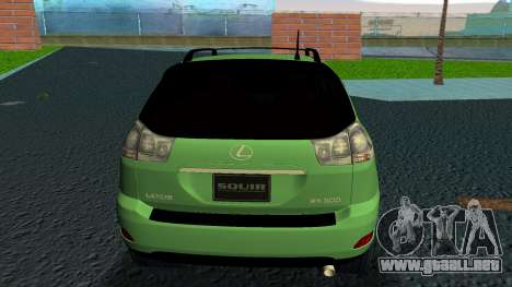 2005 Lexus RX 300 para GTA Vice City