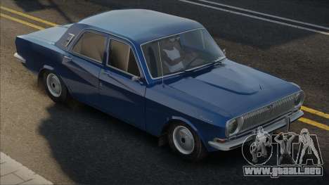 GAZ-24 Volga Versión Azul para GTA San Andreas