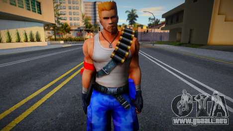 Contra Return - Bill Rizer para GTA San Andreas