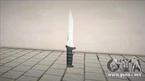 Knife Leon from Resident Evil 4 (Biohazard 4) para GTA San Andreas