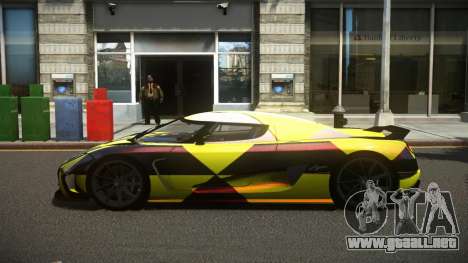 Koenigsegg Agera Exils S11 para GTA 4