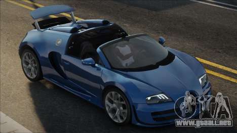 2013 Bugatti Veyron Grand Sport Vitesse para GTA San Andreas