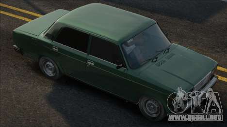 VAZ 2107 Verde para GTA San Andreas