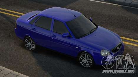 Blue Version Lada Priora para GTA San Andreas