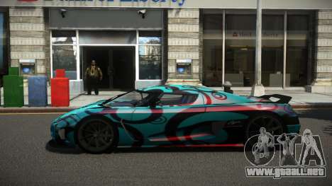 Koenigsegg Agera Exils S8 para GTA 4