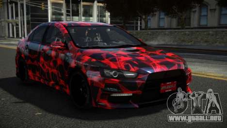 Mitsubishi Lancer Evo X YHG S14 para GTA 4