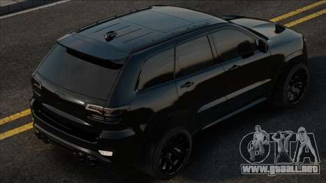 Jeep Grand Cherokee SRT Blek para GTA San Andreas