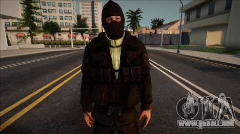 Leon Montague The Mercenary from State of Deca para GTA San Andreas