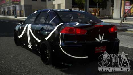 Mitsubishi Lancer Evo X YHG S11 para GTA 4