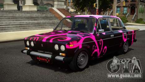 VAZ 2106 Munie S8 para GTA 4