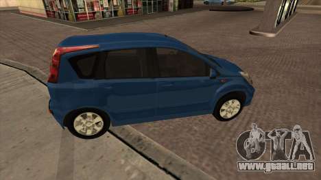 Nissan Note (2009) para GTA San Andreas