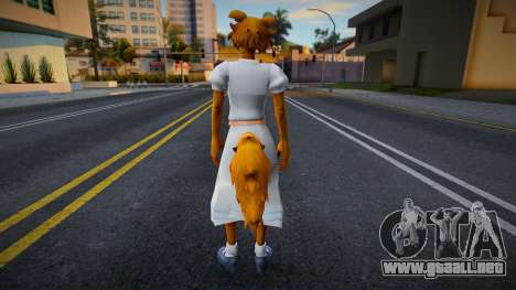 Lycaon Girl para GTA San Andreas