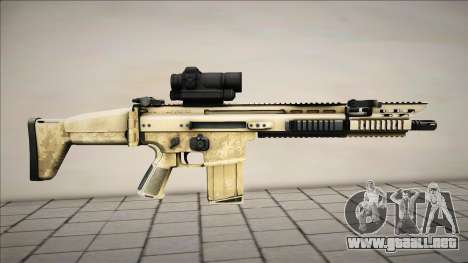 FN SCAR-H M4 para GTA San Andreas