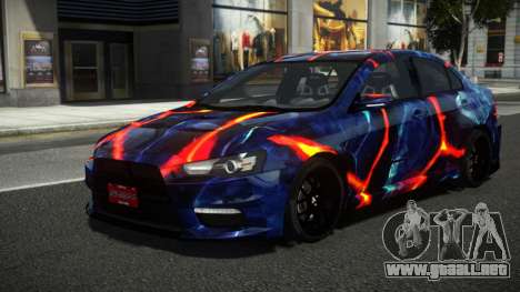 Mitsubishi Lancer Evo X YHG S7 para GTA 4