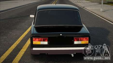 Colección VAZ 2107 Negro para GTA San Andreas